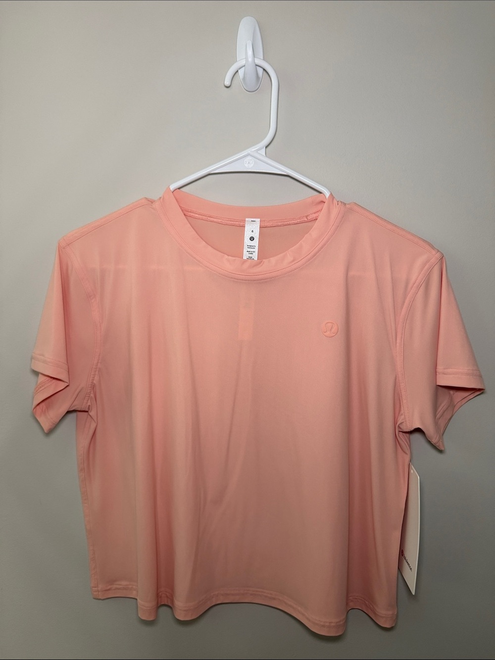 lululemon athletica Peach Short Sleeve